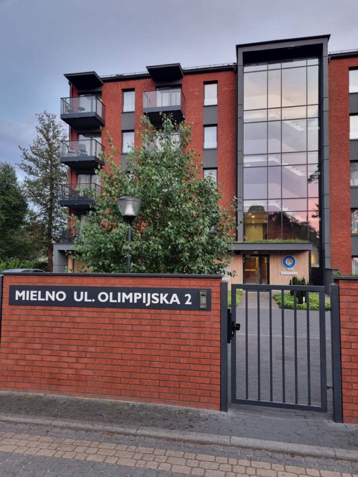 Apartament Morski - Olimpijska 2, Mielno Мельно Экстерьер фото
